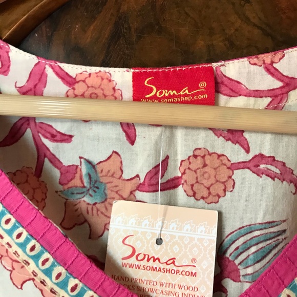 Soma India Tunic block printed - Picture 2 of 5